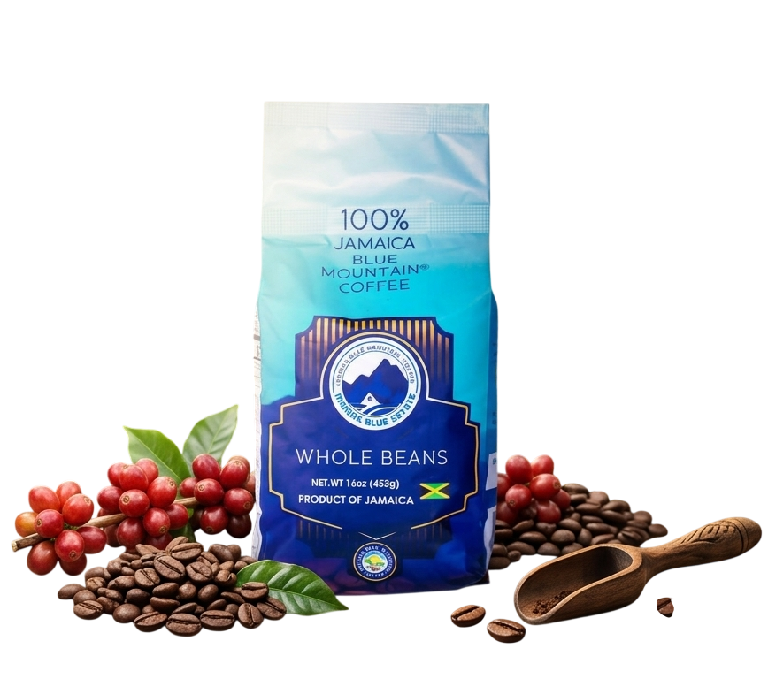 Jamaica Blue Mountains coffee growing region